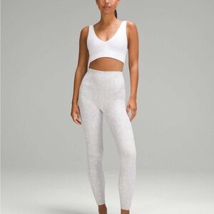 Lululemon Highrise Align 28” Leopard Grey